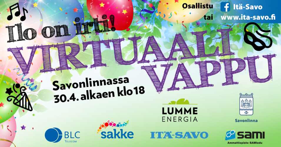 Vappua juhlitaan virtuaalisesti - Savonlinna